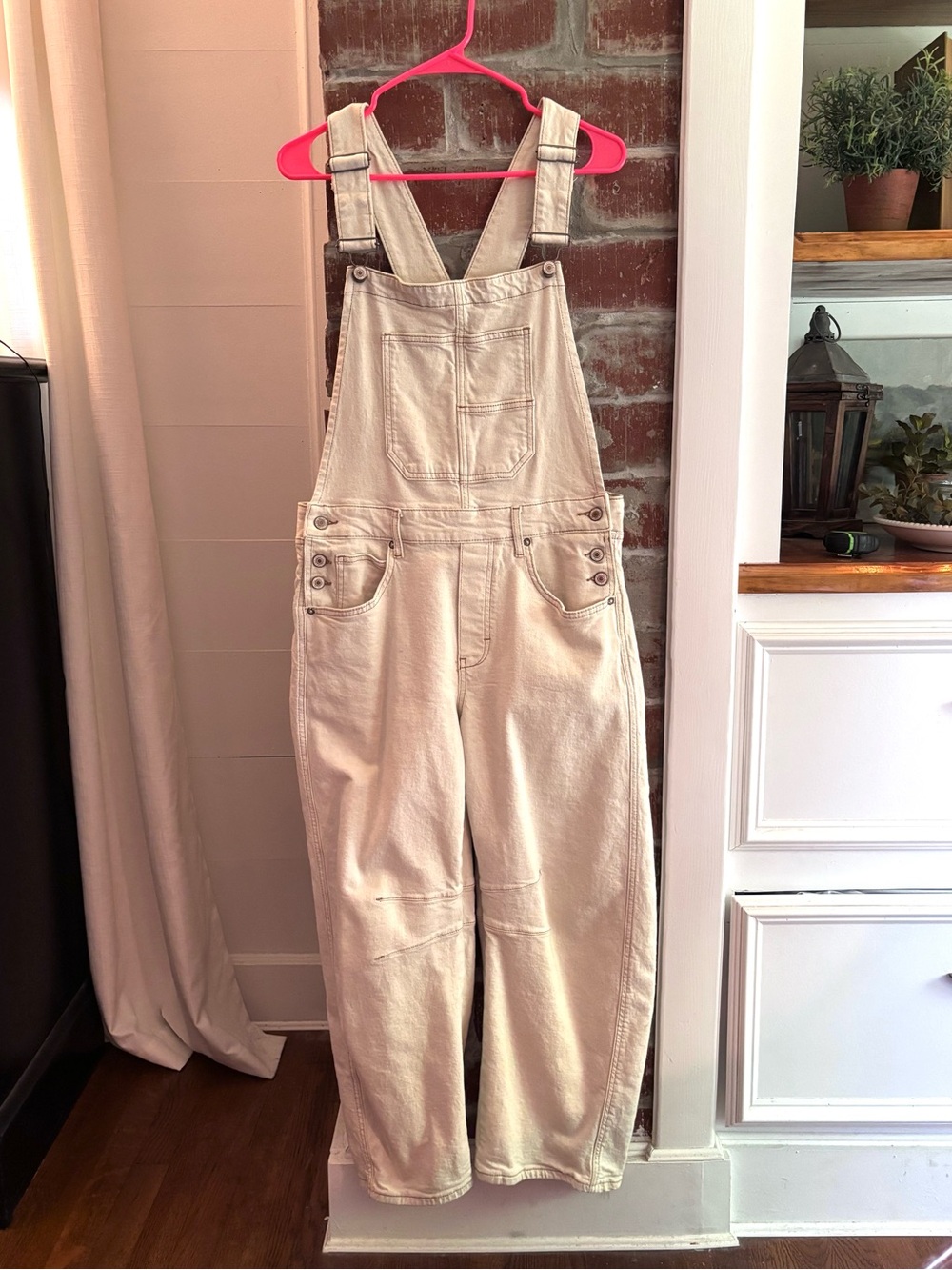 We the Free Barrel Overalls